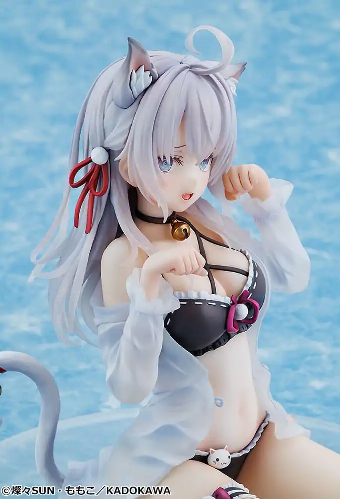 Alya Sometimes Hides Her Feelings in Russian Statuie 1/7 Alisa Mikhailovna Kujou: Light Novel Catgirl Ver. Illustration by Momoco 13 cm poza produsului
