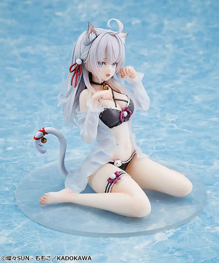 Alya Sometimes Hides Her Feelings in Russian Statuie 1/7 Alisa Mikhailovna Kujou: Light Novel Catgirl Ver. Illustration by Momoco 13 cm poza produsului