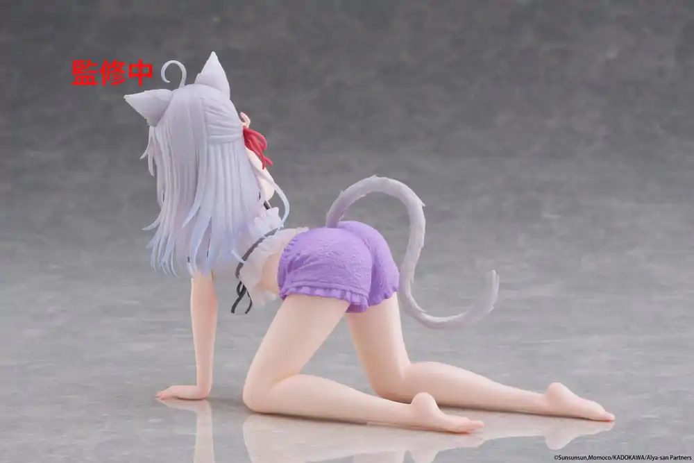 Alya Sometimes Hides Her Feelings in Russian Statueta din PVC Alya Cat Ear Roomwear Ver. 13 cm Statueta draguta de birou poza produsului