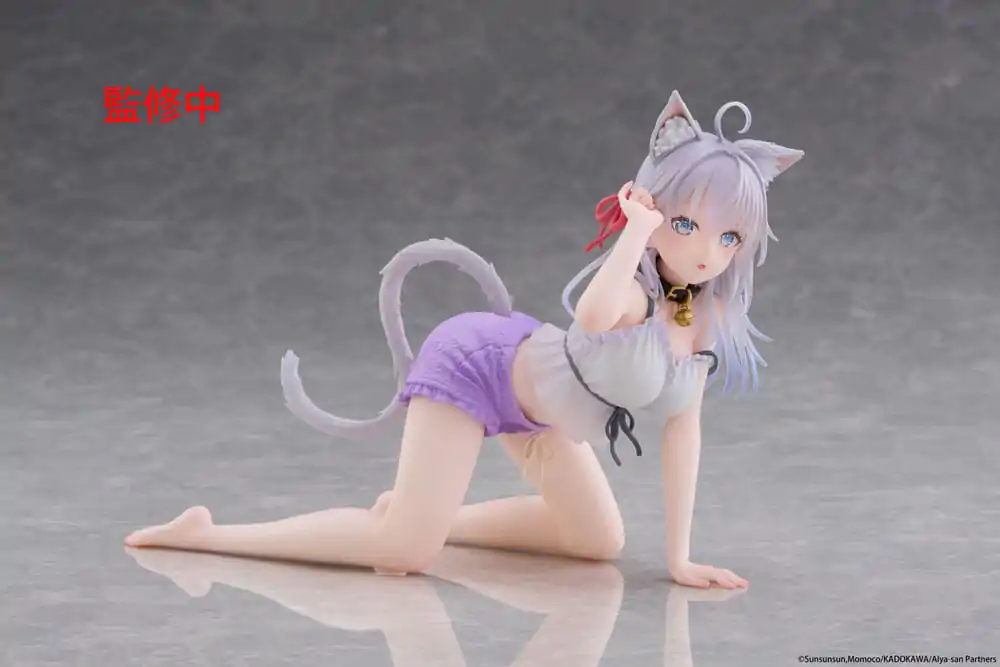 Alya Sometimes Hides Her Feelings in Russian Statueta din PVC Alya Cat Ear Roomwear Ver. 13 cm Statueta draguta de birou poza produsului