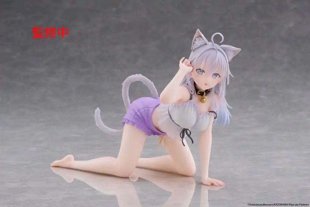 Alya Sometimes Hides Her Feelings in Russian Statueta din PVC Alya Cat Ear Roomwear Ver. 13 cm Statueta draguta de birou poza produsului