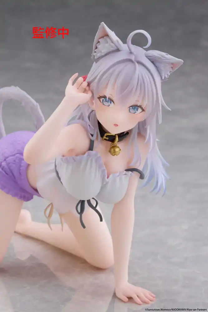 Alya Sometimes Hides Her Feelings in Russian Statueta din PVC Alya Cat Ear Roomwear Ver. 13 cm Statueta draguta de birou poza produsului