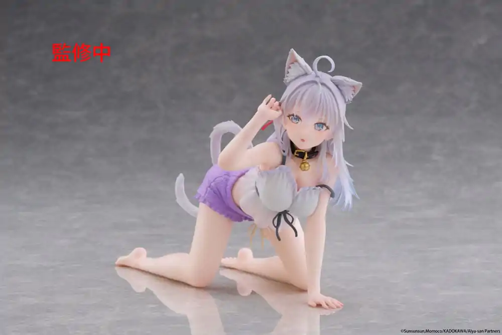 Alya Sometimes Hides Her Feelings in Russian Statueta din PVC Alya Cat Ear Roomwear Ver. 13 cm Statueta draguta de birou poza produsului