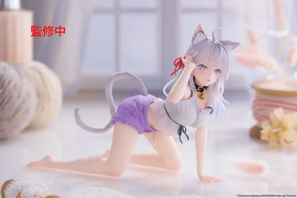 Alya Sometimes Hides Her Feelings in Russian Statueta din PVC Alya Cat Ear Roomwear Ver. 13 cm Statueta draguta de birou poza produsului