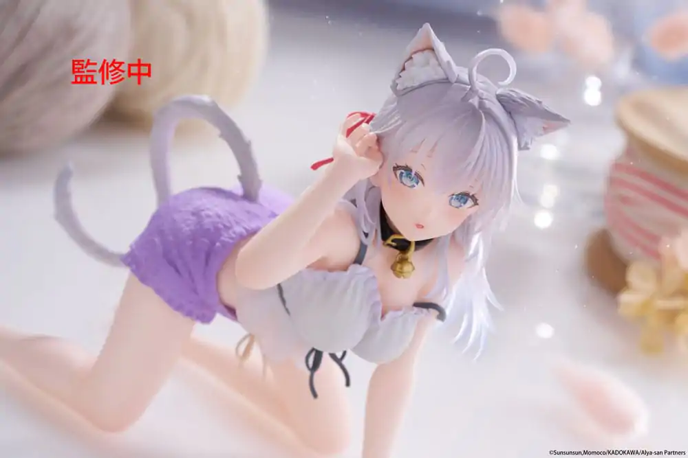 Alya Sometimes Hides Her Feelings in Russian Statueta din PVC Alya Cat Ear Roomwear Ver. 13 cm Statueta draguta de birou poza produsului