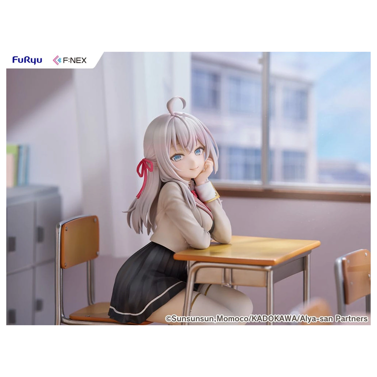 Alya Sometimes Hides Her Feelings in Russian F:Nex PVC Statuie 1/7 Alya 20 cm poza produsului
