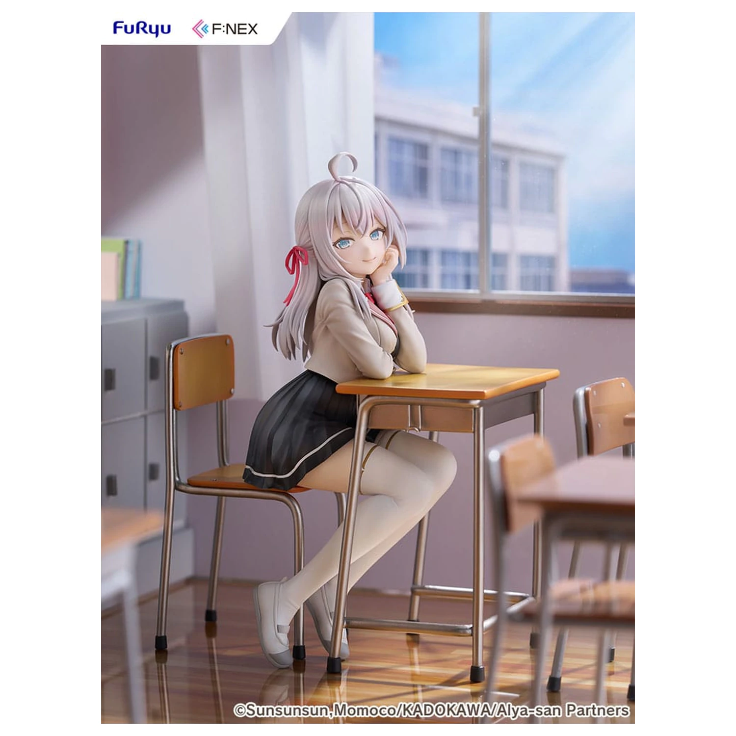 Alya Sometimes Hides Her Feelings in Russian F:Nex PVC Statuie 1/7 Alya 20 cm poza produsului