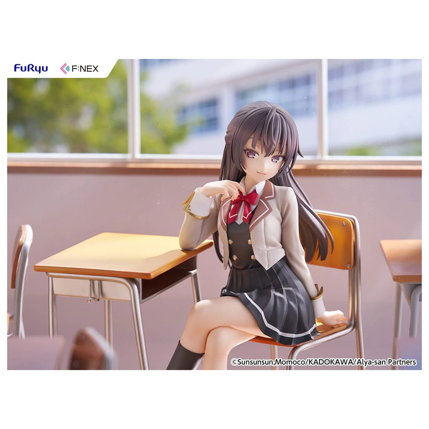 Alya Sometimes Hides Her Feelings in Russian F:Nex PVC Statuie 1/7 Yuki Suo 18 cm poza produsului