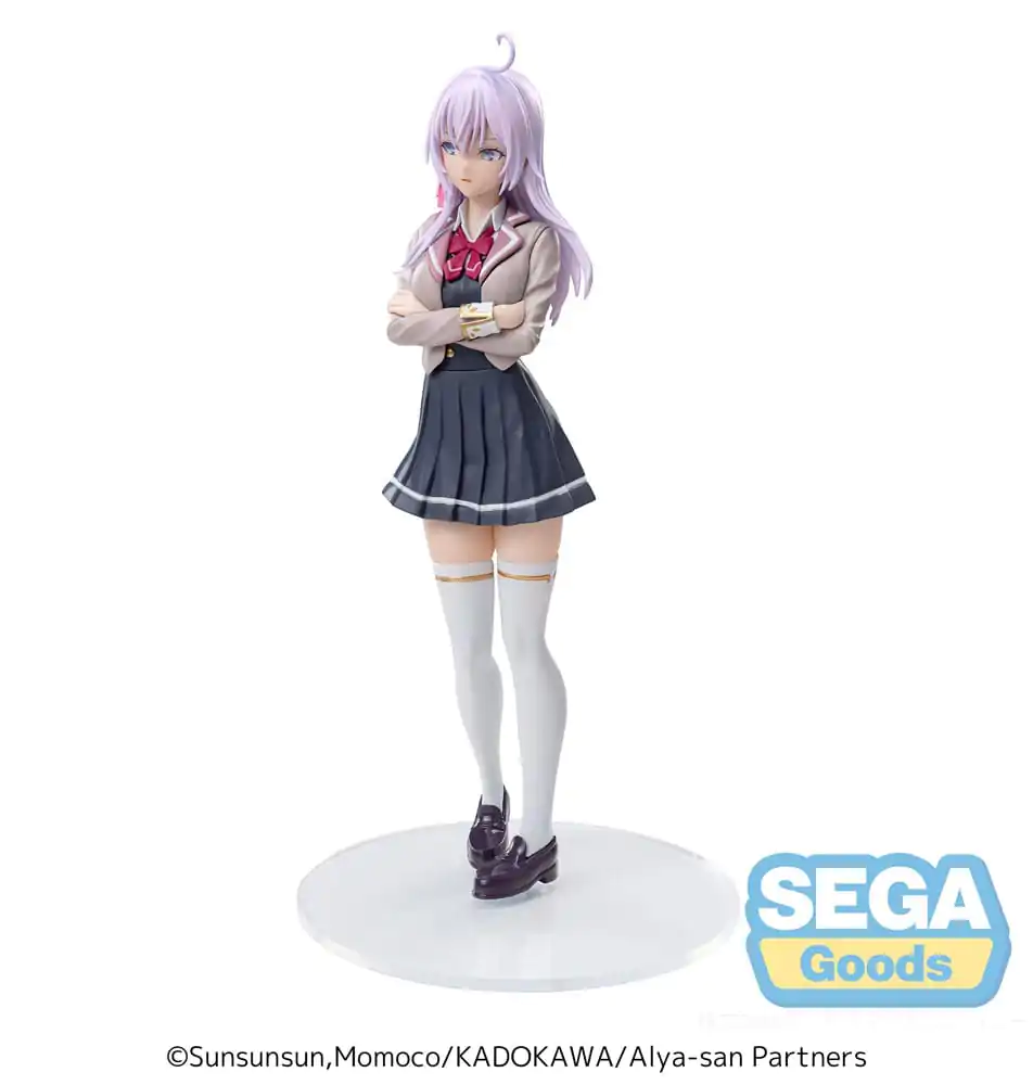 Alya Sometimes Hides Her Feelings in Russian statuie PVC Luminasta Alya Uniform Ver. 18 cm poza produsului