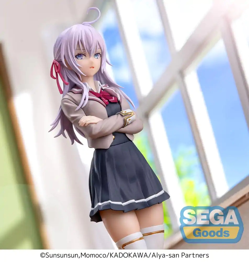 Alya Sometimes Hides Her Feelings in Russian statuie PVC Luminasta Alya Uniform Ver. 18 cm poza produsului