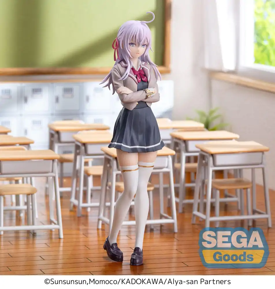 Alya Sometimes Hides Her Feelings in Russian statuie PVC Luminasta Alya Uniform Ver. 18 cm poza produsului
