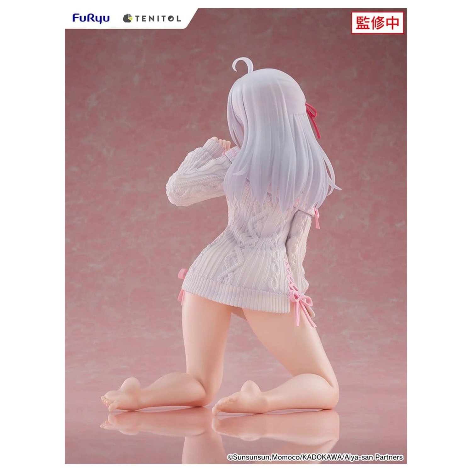 Alya Sometimes Hides Her Feelings in Russian Noodle Stopper PVC Figure Knit Ver. de 26 cm poza produsului