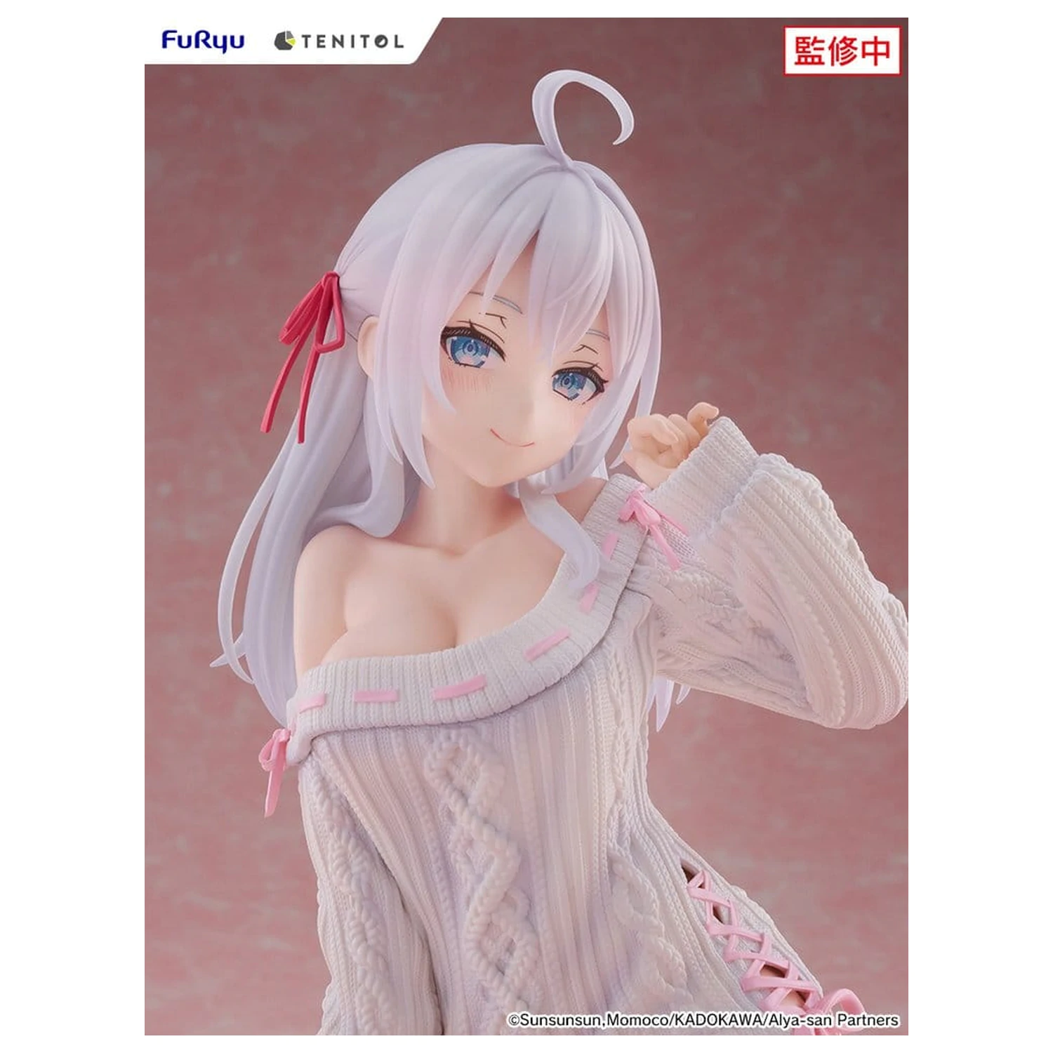 Alya Sometimes Hides Her Feelings in Russian Noodle Stopper PVC Figure Knit Ver. de 26 cm poza produsului