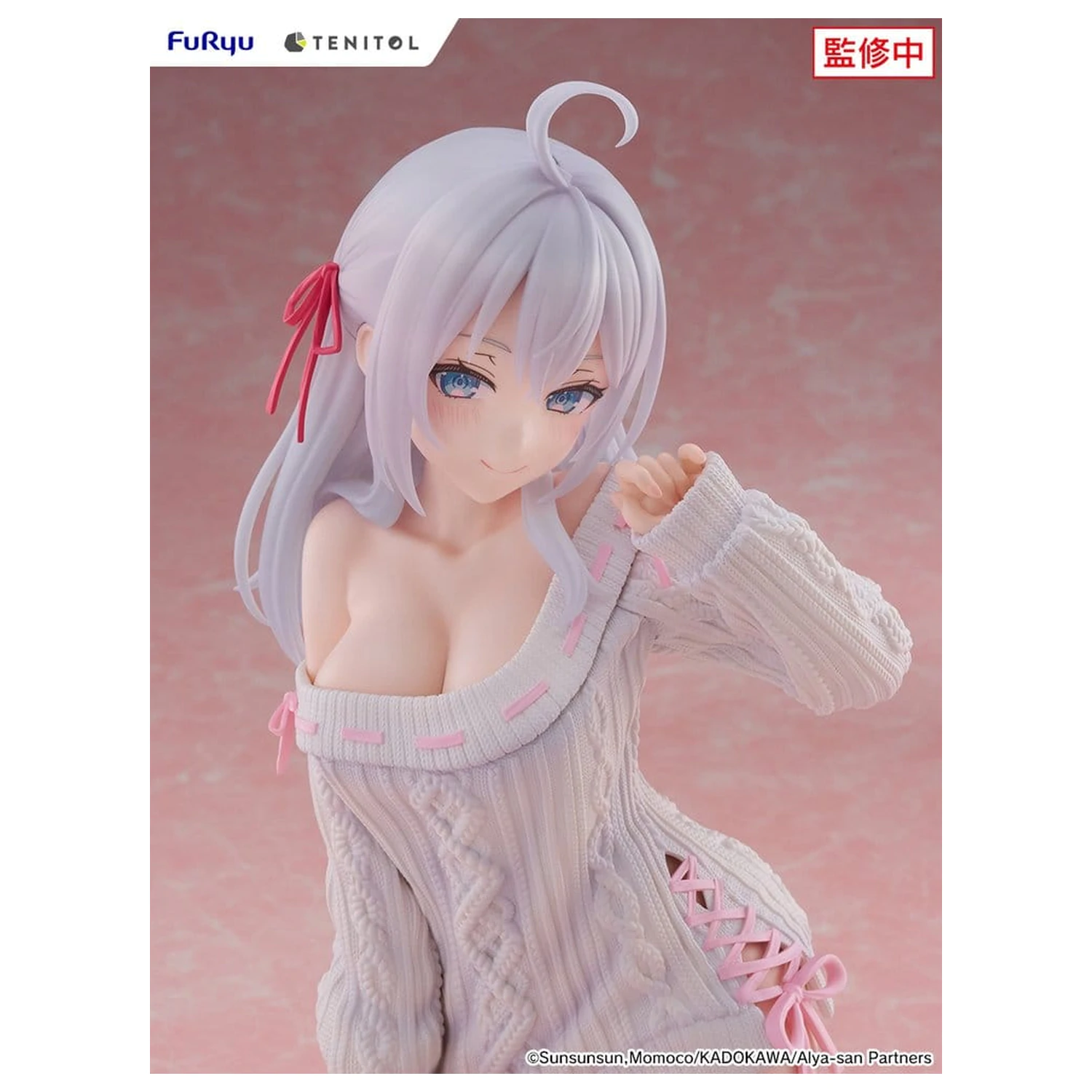 Alya Sometimes Hides Her Feelings in Russian Noodle Stopper PVC Figure Knit Ver. de 26 cm poza produsului
