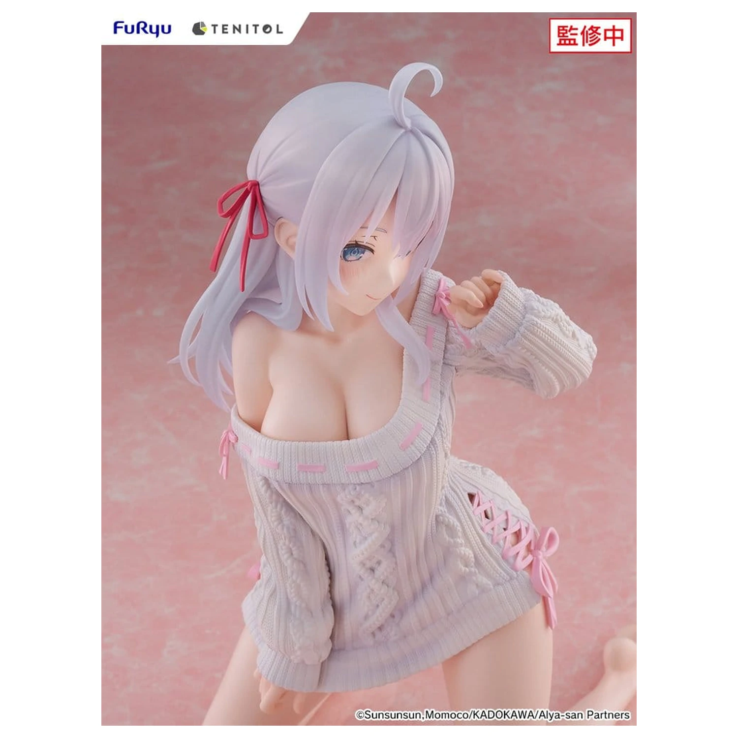 Alya Sometimes Hides Her Feelings in Russian Noodle Stopper PVC Figure Knit Ver. de 26 cm poza produsului