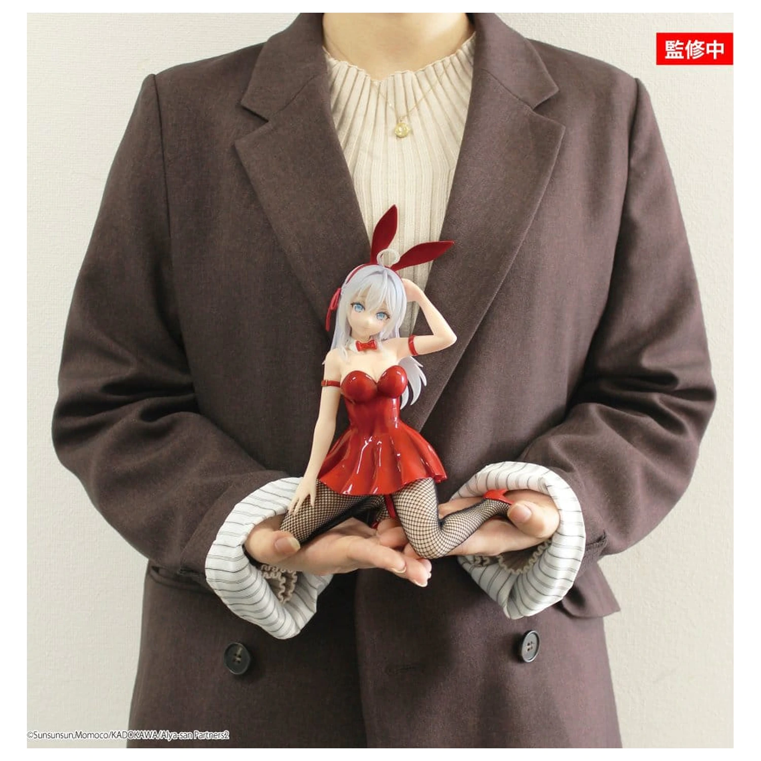 Alya Sometimes Hides Her Feelings in Russian One-Seventh Carat PVC Statuie 1/7 Alya Bunny Red Ver. 17 cm poza produsului