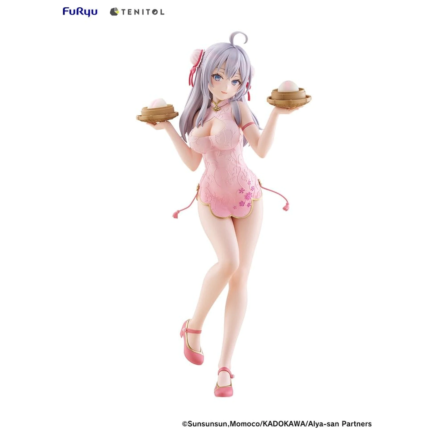 Alya Sometimes Hides Her Feelings in Russian Tenitol Tall PVC Figure Alya Cheongsam Ver. de 29 cm poza produsului