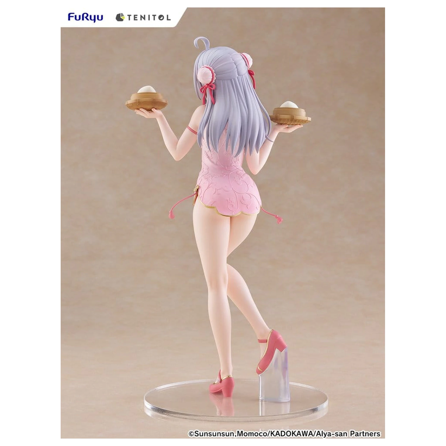 Alya Sometimes Hides Her Feelings in Russian Tenitol Tall PVC Figure Alya Cheongsam Ver. de 29 cm poza produsului