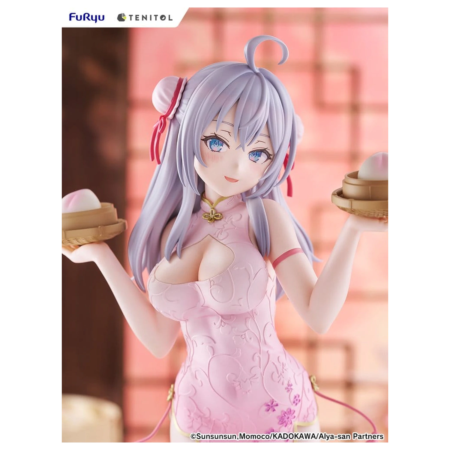 Alya Sometimes Hides Her Feelings in Russian Tenitol Tall PVC Figure Alya Cheongsam Ver. de 29 cm poza produsului