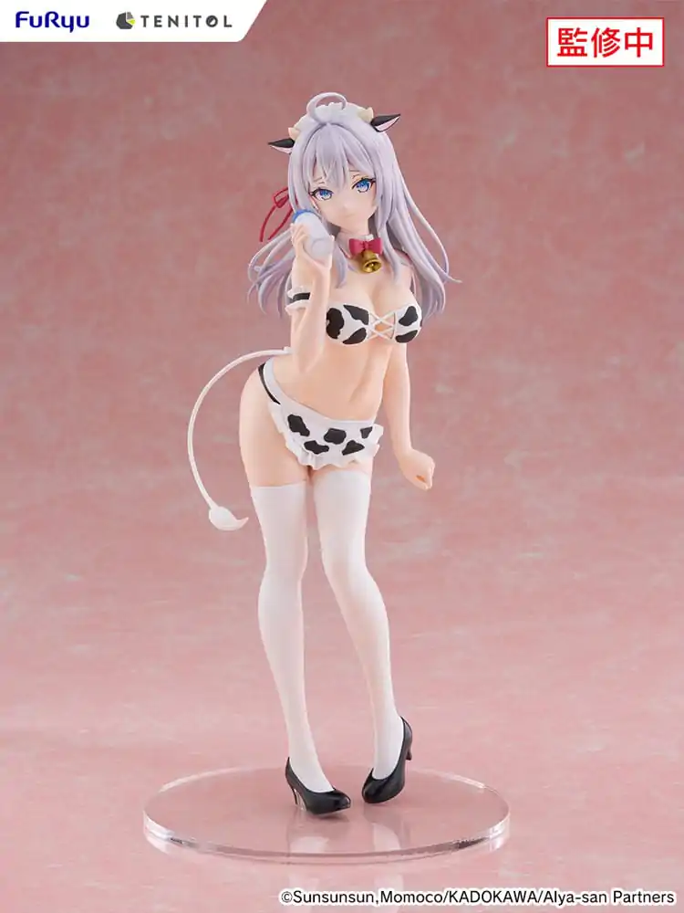 Alya Sometimes Hides Her Feelings in Russian Tenitol Tall PVC Statuie Alya Cow Costume Ver. 29 cm poza produsului