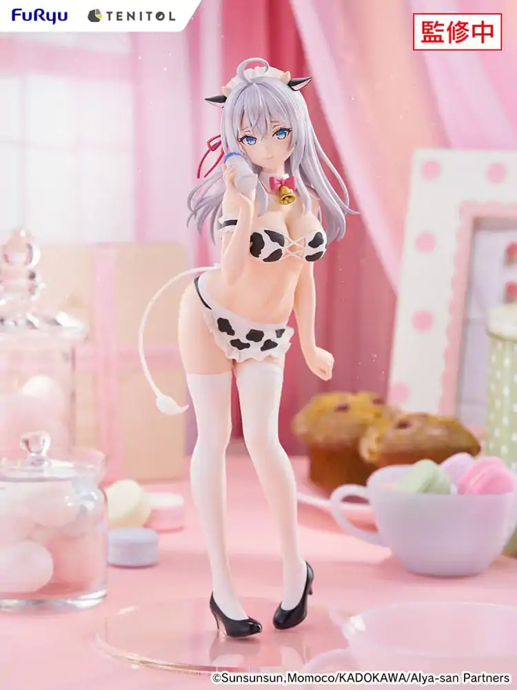 Alya Sometimes Hides Her Feelings in Russian Tenitol Tall PVC Statuie Alya Cow Costume Ver. 29 cm poza produsului