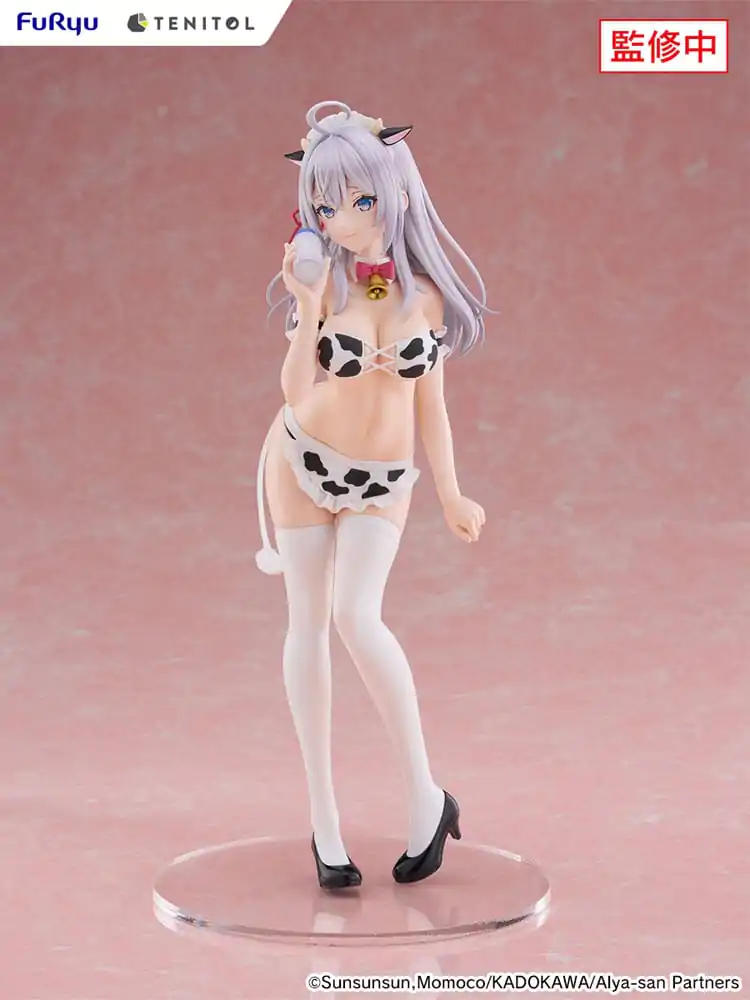 Alya Sometimes Hides Her Feelings in Russian Tenitol Tall PVC Statuie Alya Cow Costume Ver. 29 cm poza produsului