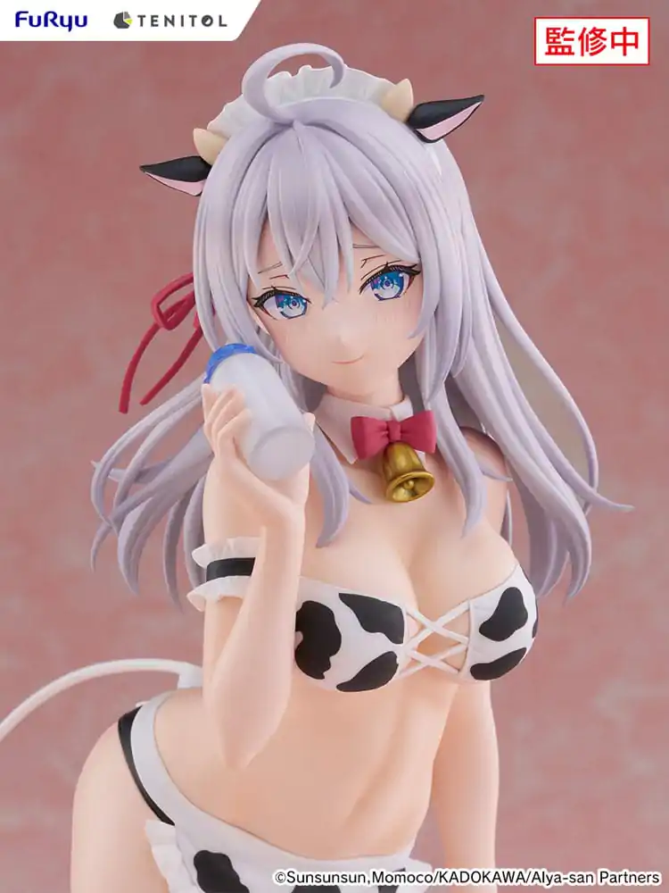 Alya Sometimes Hides Her Feelings in Russian Tenitol Tall PVC Statuie Alya Cow Costume Ver. 29 cm poza produsului