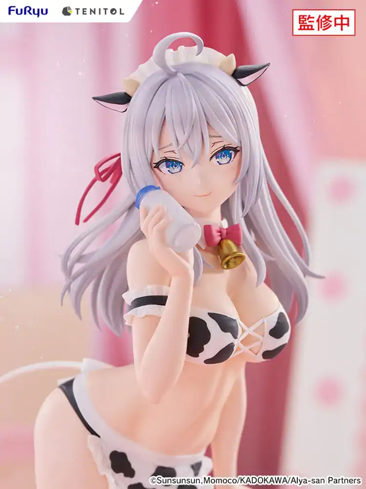 Alya Sometimes Hides Her Feelings in Russian Tenitol Tall PVC Statuie Alya Cow Costume Ver. 29 cm poza produsului
