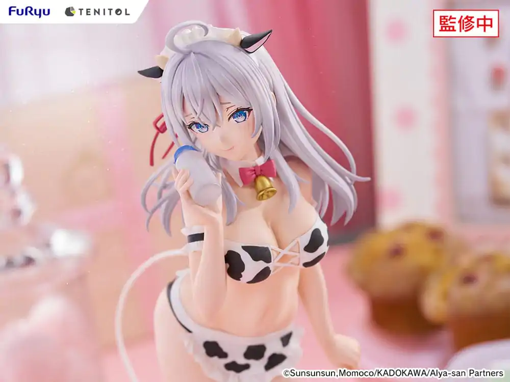 Alya Sometimes Hides Her Feelings in Russian Tenitol Tall PVC Statuie Alya Cow Costume Ver. 29 cm poza produsului