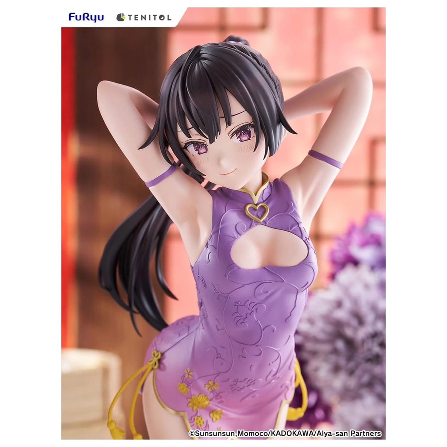 Alya Sometimes Hides Her Feelings in Russian Tenitol Tall PVC Figurină Yuki Suou Cheongsam Ver. 28 cm poza produsului