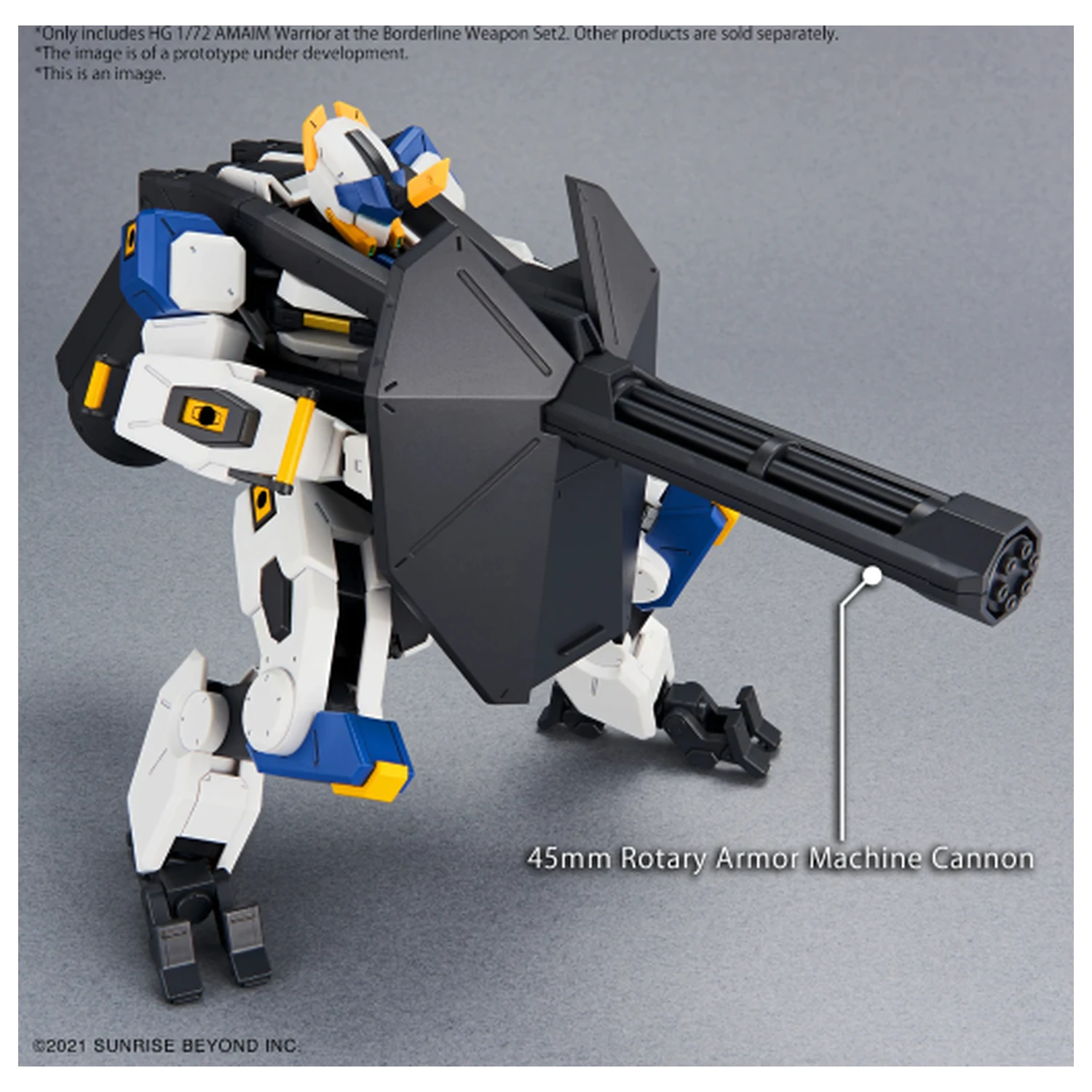 AMAIM - HG 1/72 AMAIM Warrior at the Borderline Set de Arme 2 - Kit Model poza produsului