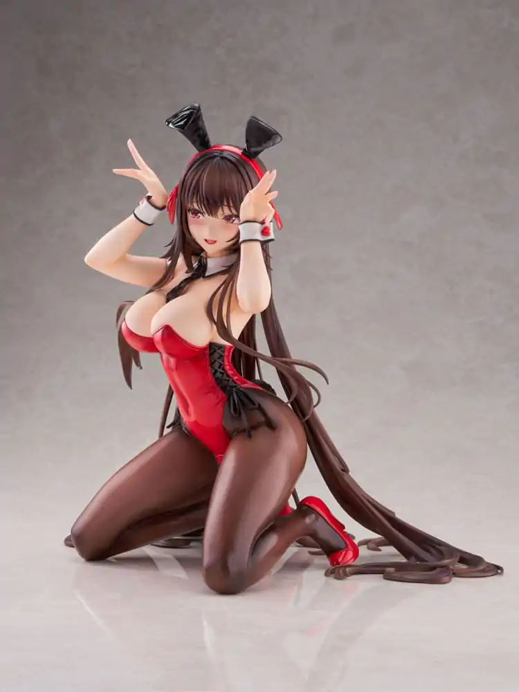 Amakano 2+ PVC Statue 1/4 Yuuhi Kurohime Bunny Suit Ver. 32 cm Statuie din PVC 1/4 poza produsului