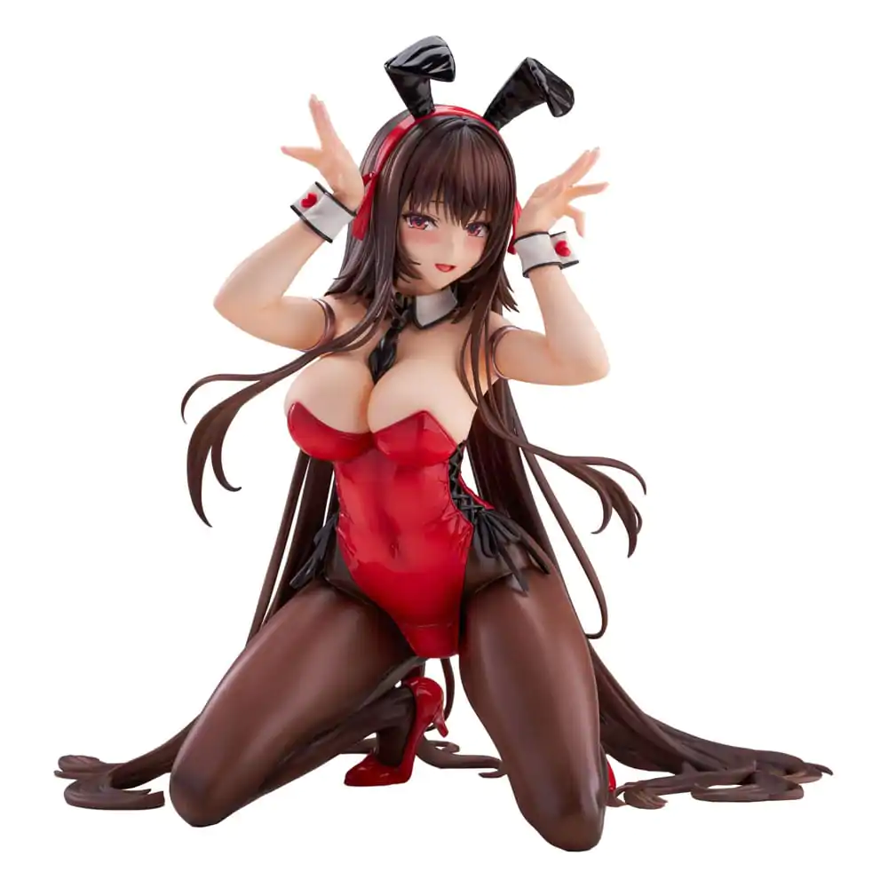 Amakano 2+ PVC Statue 1/4 Yuuhi Kurohime Bunny Suit Ver. 32 cm Statuie din PVC 1/4 poza produsului