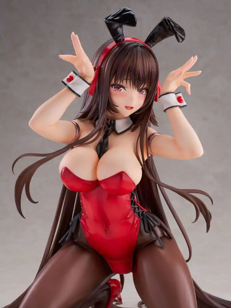 Amakano 2+ PVC Statue 1/4 Yuuhi Kurohime Bunny Suit Ver. 32 cm Statuie din PVC 1/4 poza produsului