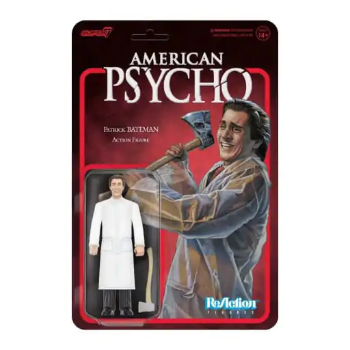 American Psycho (2000) Figurina de Acțiune ReAction Wave 01 Patrick Bateman (Raincoat) 10 cm poza produsului