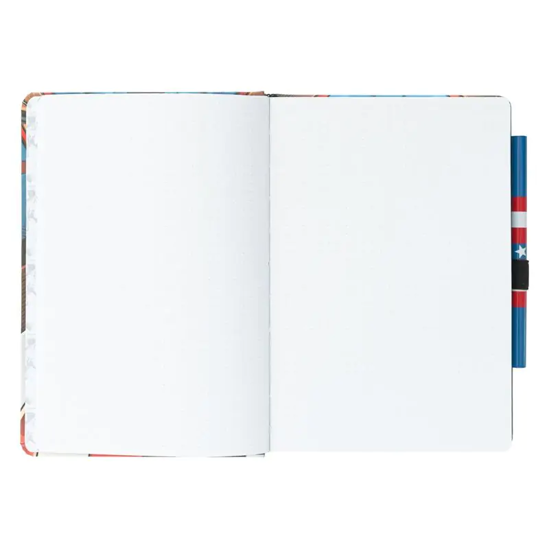 Marvel Captain America A5 notebook premium + pix poza produsului