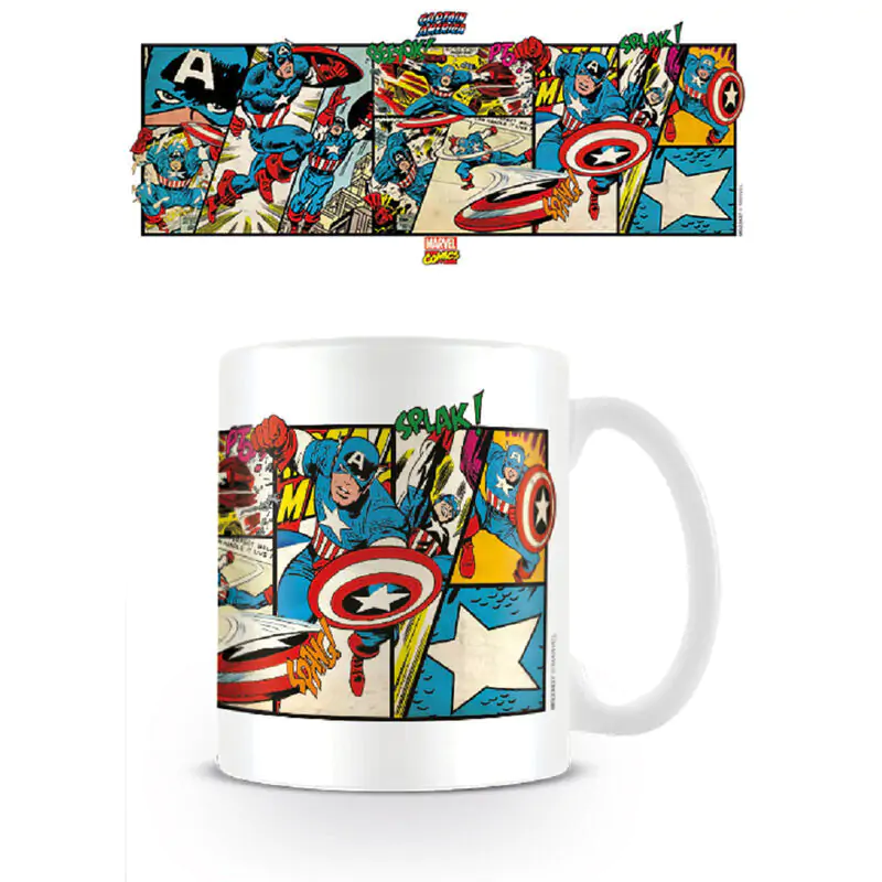 Marvel Captain America cană 315ml poza produsului