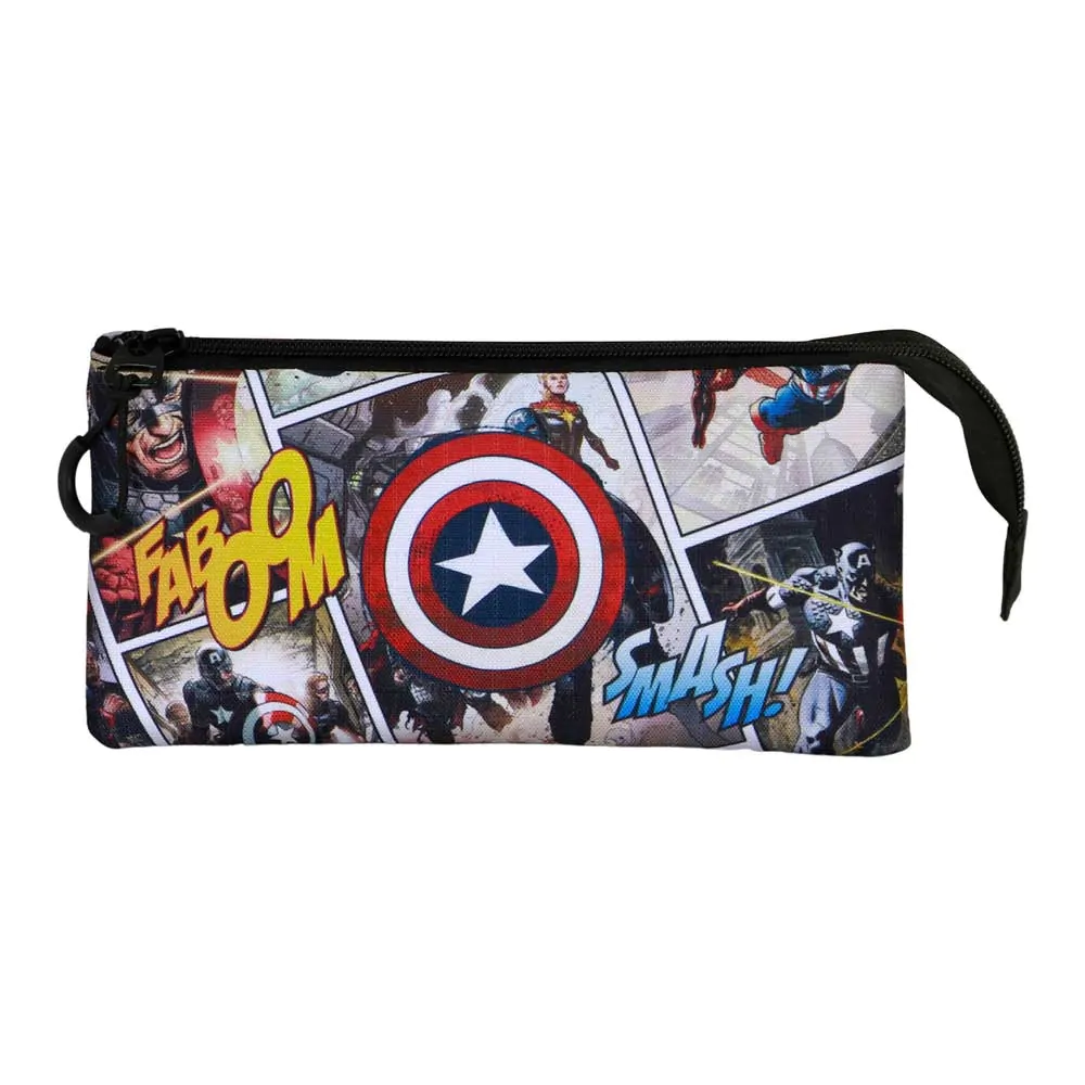 Marvel Captain America Comic penar triplu poza produsului