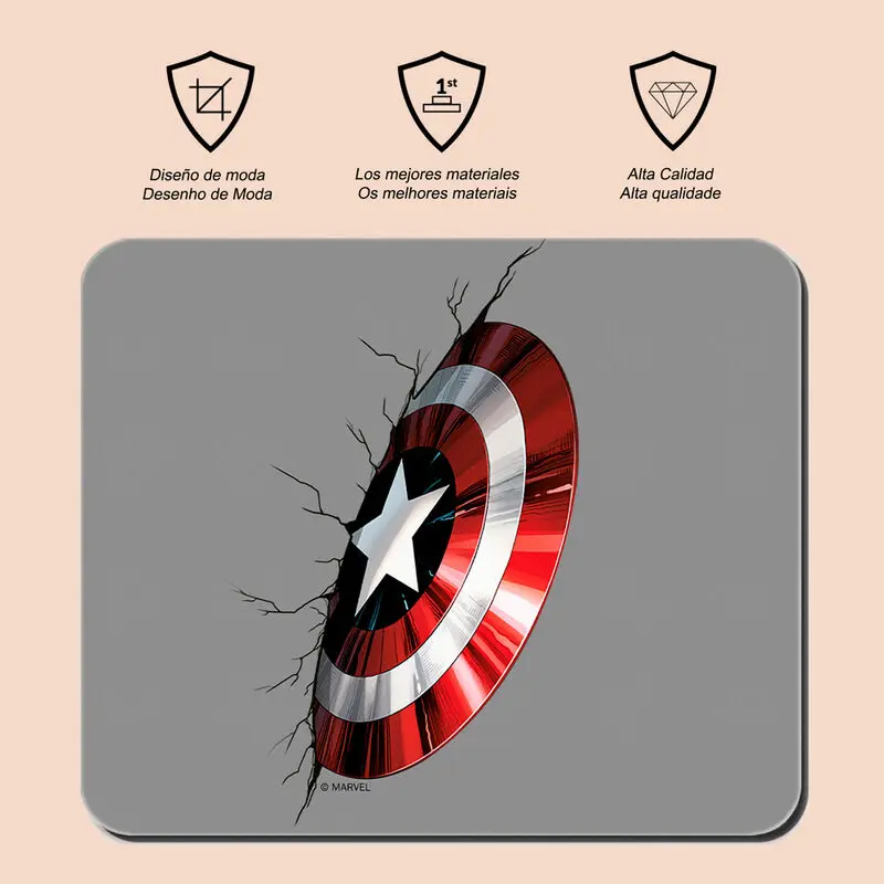 Marvel Captain America mouse pad poza produsului