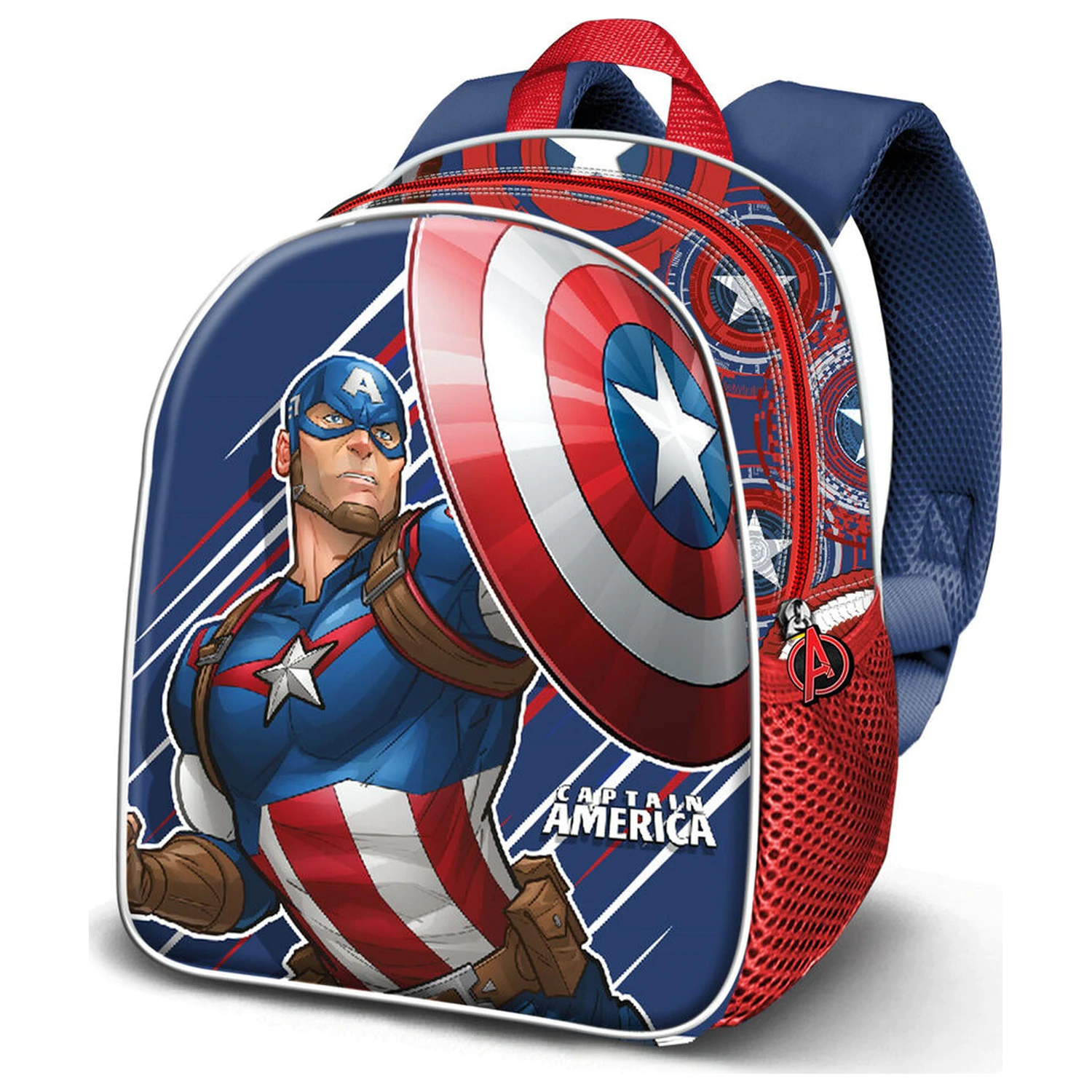 Marvel Captain America Primul rucsac 3D 31cm poza produsului