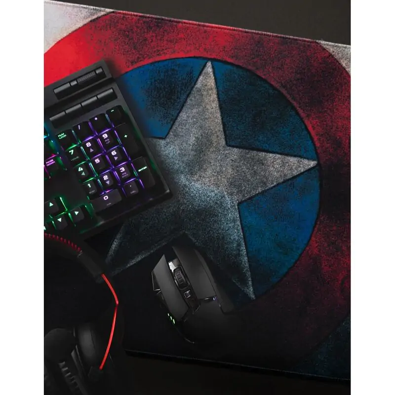 Marvel Captain America gaming desk mat birou mouse pad poza produsului
