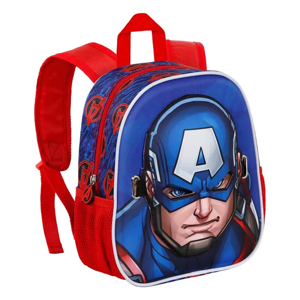 Marvel Captain America Rucsac Pixel + mască 27cm poza produsului