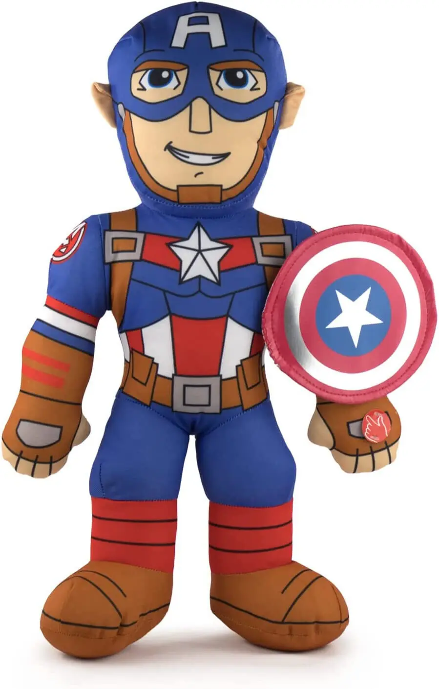 Jucărie de pluș Marvel Captain America cu sunet 50cm poza produsului