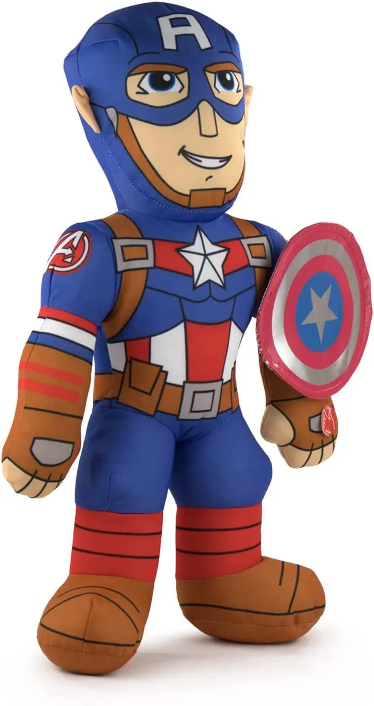 Jucărie de pluș Marvel Captain America cu sunet 50cm poza produsului