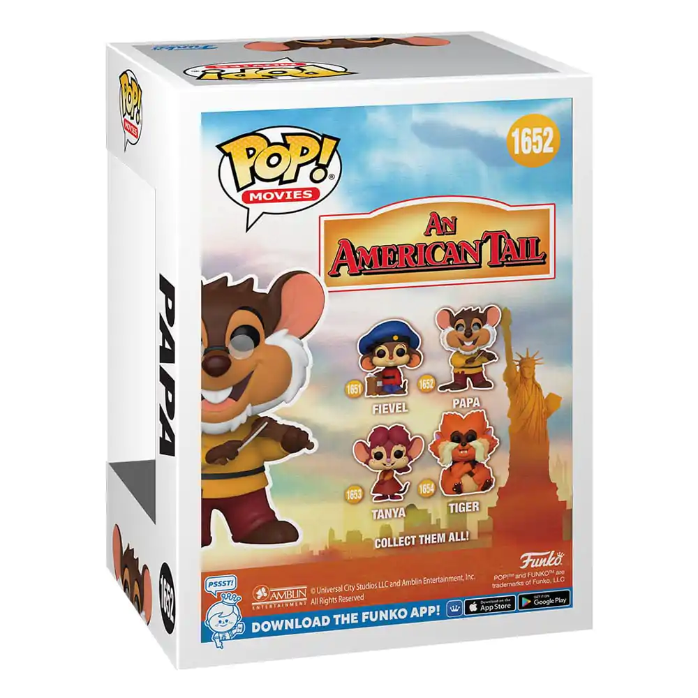 An American Tail Funko POP! Movies Figurina Vinyl Papa 9 cm poza produsului