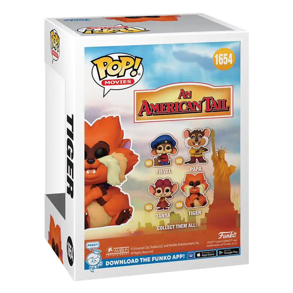 An American Tail Funko POP! Movies figurină de vinil Tigru 9 cm poza produsului