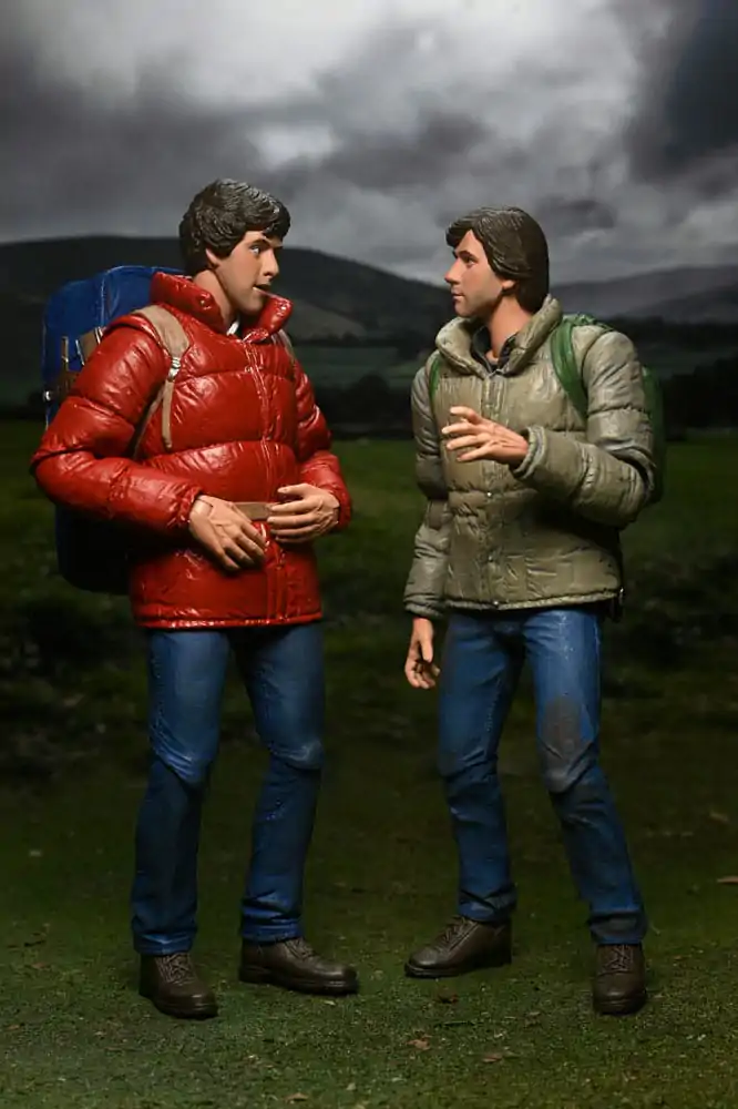An American Werewolf In London Figurine de Acțiune 2-Pack Jack și David 18 cm poza produsului