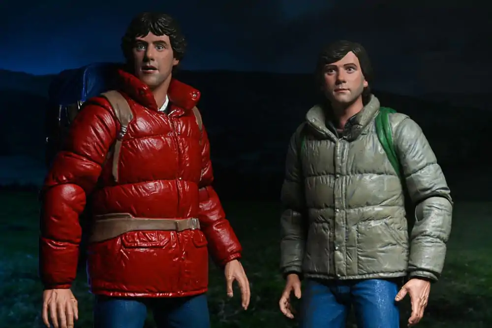 An American Werewolf In London Figurine de Acțiune 2-Pack Jack și David 18 cm poza produsului