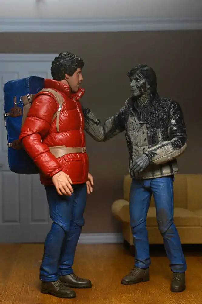 An American Werewolf In London Figurine de Acțiune 2-Pack Jack și David 18 cm poza produsului