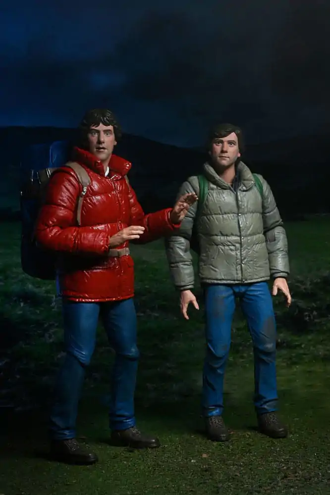 An American Werewolf In London Figurine de Acțiune 2-Pack Jack și David 18 cm poza produsului